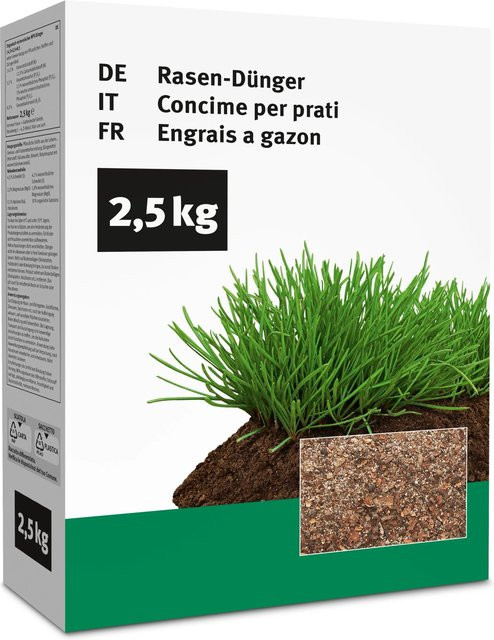Rasen-Dünger für Rasenflächen, 2,5 kg - Bild 1