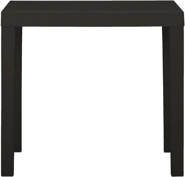 Furnicato Gartentisch aus Kunststoff in Anthrazit matt, B/T/H: 79 x 65 x 72 cm - Bild 1