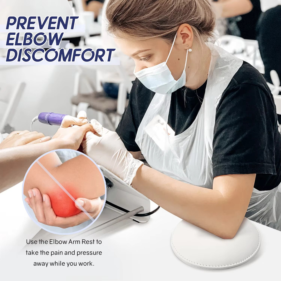 DianaBeauty Nagel Ellenbogen Kissen, Herz Form, H2-Pink, Unisex - Bild 2