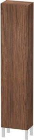 Duravit L-Cube Hochschrank mit Tür links in Nussbaum dunkel, B/T/H: 40 x 24,3 x 176 cm - Bild 1