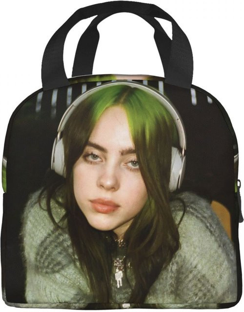 Isolierte Lunchtasche Billie Eilish Motiv von Fancy Style Studio, Mehrfarbig - Bild 1