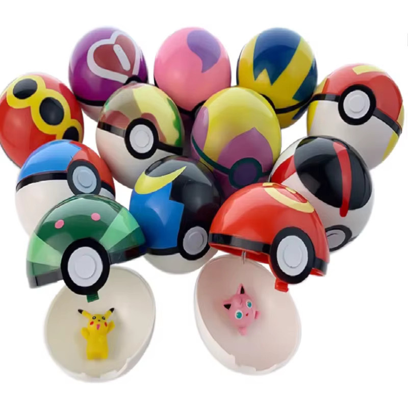 TAKARA TOMY Pokemon Ball Elf Spielzeug, Actionfigur, Pikachu Pokeball - Bild 2