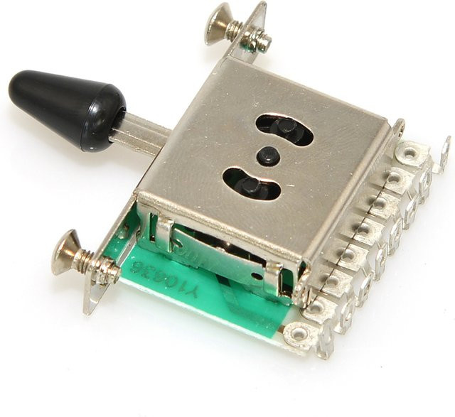 Fender 3-Wege-5-Wege-Tonabnehmer-Wahlschalter mit Knopf für E-Gitarren - Bild 1
