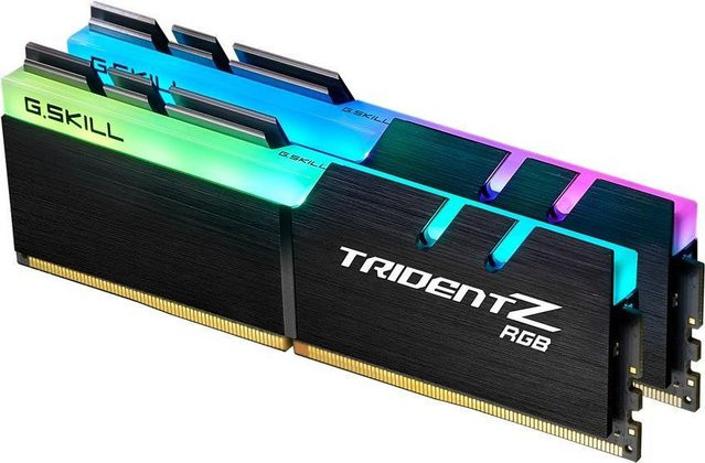 G.Skill Trident Z RGB DDR4 RAM Kit 32GB (2 x 16GB) 3600MHz CL18 288-Pin DIMM Schwarz Multicolour - Bild 2