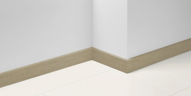 Parador Sockelleiste SL 18 Eiche D104 braun mit Kabelkanal aus MDF, H x B x T: 70 x 17 x 2200 mm - Bild 1