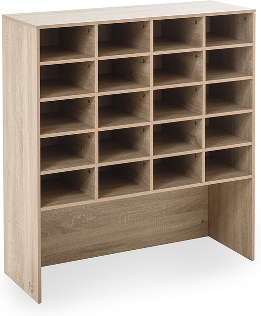 Schuhschrank XL HC Home & Living in Sonoma-Eiche, B/T/H: 92 x 33 x 99 cm - Bild 1