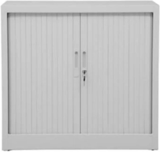 PROREGAL Rollladenschrank Weasel in Grau, Metall, H x B x T: 75 x 80 x 46 cm - Bild 1