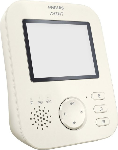 Philips Avent Babyphone Advanced SCD882/26 mit Kamera, Nachtsicht, Zwei-Wege-Talk und Vox Eco Mode in Weiss - Bild 1