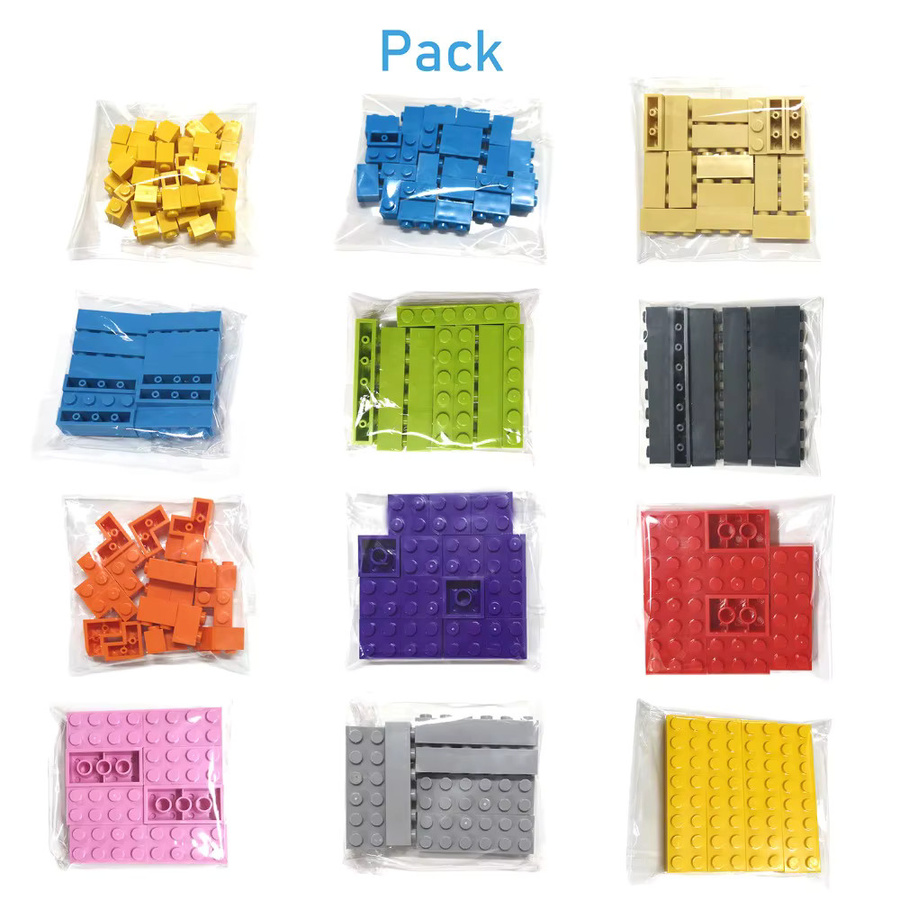 APAN SAPIO DIY Bausteine Zahlen Bricks, 300-teiliges Set, Kunststoff, Bunt / Mehrfarbig - Bild 3