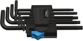 Wera 967/9 TX HF Torx Winkelschraubendreher-Set 9-teilig mit Haltefunktion in BlackLaser - Bild 1