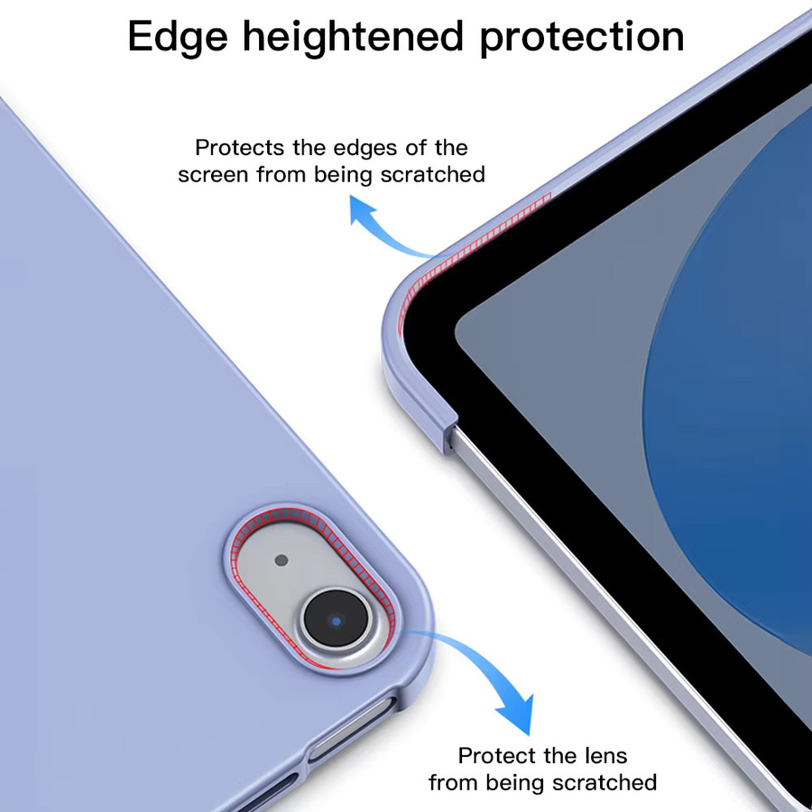 Smart Cover Hülle für Apple iPad in Schwarz kompatibel mit iPad 7. 8. 9. 10. Generation, iPad Pro 9.7 11 12.9 13, iPad Mini 6 und iPad Air 1 2 3 4 5 - Bild 4