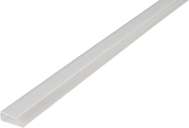Kosche U-Profil Duropan in Weiß, Länge: 270 cm, Breite: 2,5 cm - Bild 1