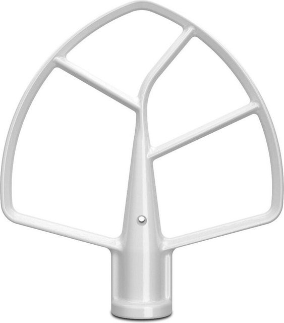 KitchenAid Flachrührer Spatula 5KSMBLWF Weiß Metall Spülmaschinenfest - Bild 1