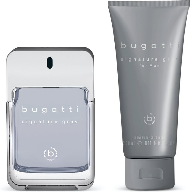 Bugatti Signature Duft-Set, Duft und Duschgel, grau - Bild 1