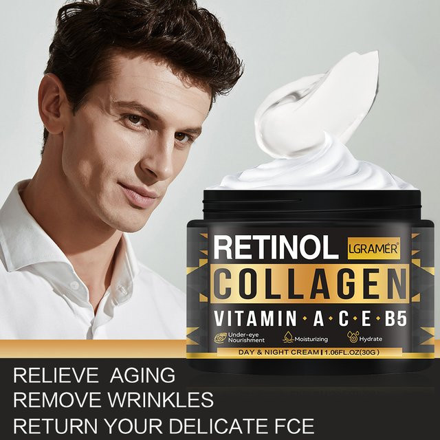 ouhoe Gesichtscreme für Herren, Retinol, Kollagen - Bild 1