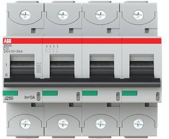 ABB S804S-C10 Leitungsschutzschalter 10A 400V Grau - Bild 1
