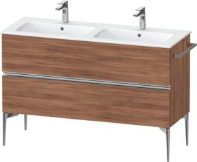 Duravit Waschtischunterschrank Sivida mit 2 Schubladen, Braun, B/T/H: 128 x 59,1 x 47,7 cm - Bild 1