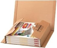ColomPac Buchverpackung für A4, 20 Stück, Breite: 30,2 cm, Höhe: 21,5 cm - Bild 1