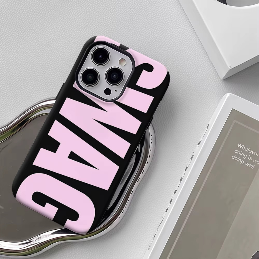 SWAG Robuste Magnetische Handyhülle für iPhone 17 16 15 14 13 Pro Max Plus mit Einzel- und Doppelschicht-Schutz - Bild 5