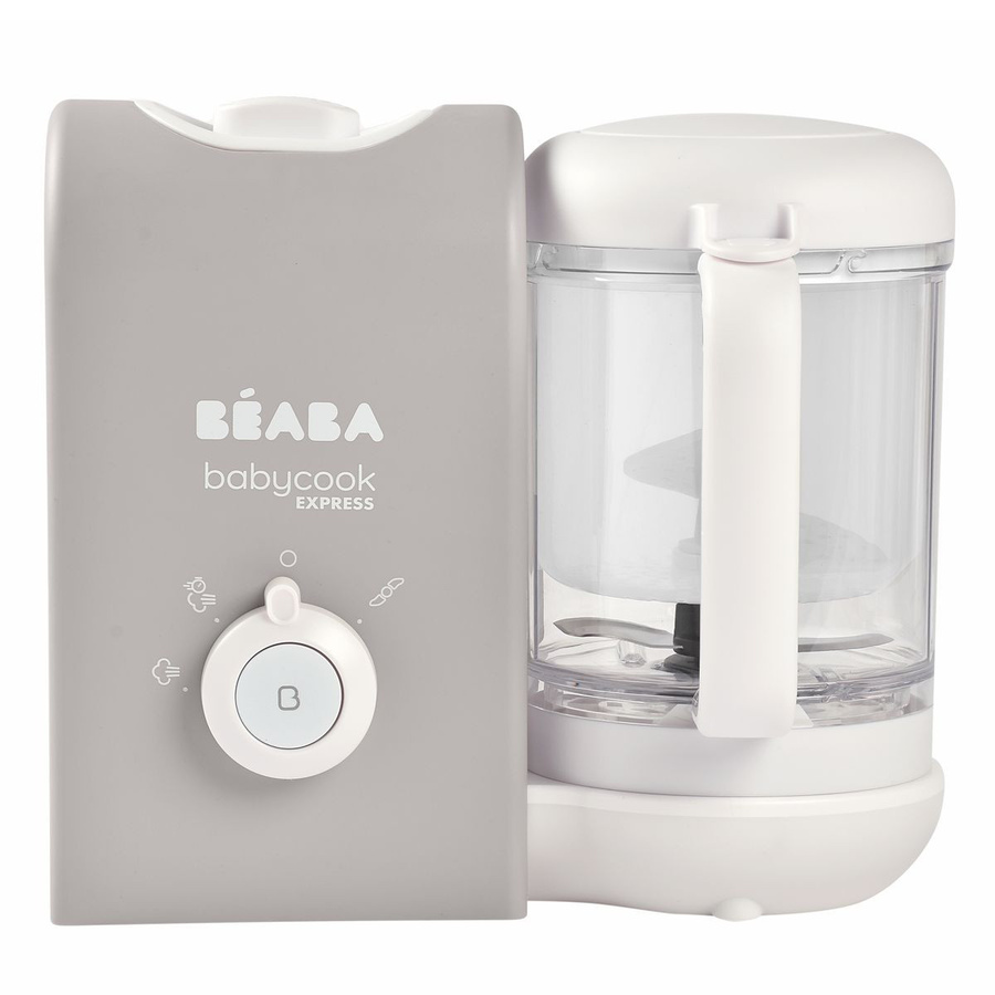 Beaba Babycook Express Babynahrungszubereiter zum Dämpfen und Mixen in Velvet Grey - Bild 1
