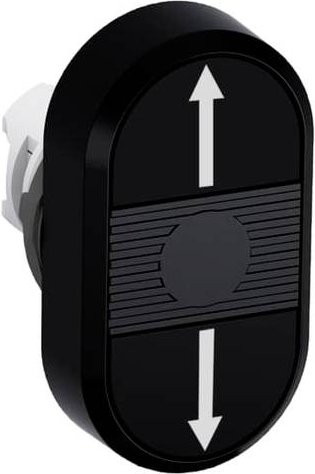 ABB MP9-1143 Doppeldrucktaster in Schwarz aus Kunststoff - Bild 1