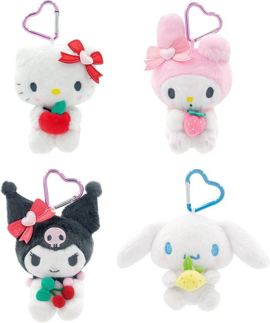 Sanrio Kuromi Melody Cinnamoroll Schlüsselanhänger, Plüschtiere, 11 cm - Bild 1