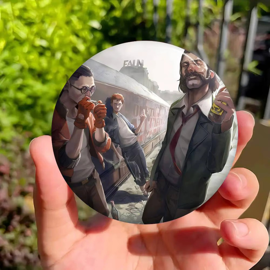 Anstecknadel D-Disco Elysium, Metall, Kinder - Bild 3