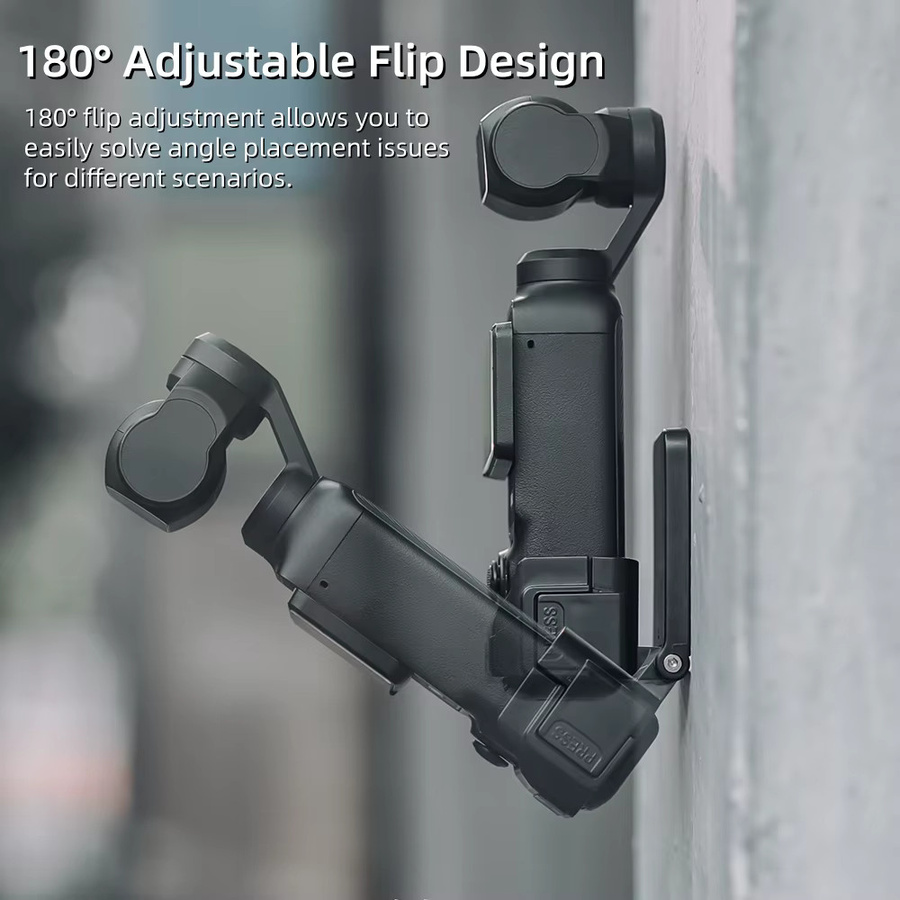 DJI OSMO Pocket 3 Erweiterungshalterung mit magnetischer Halterung und Auto-Saugnapf-Fixierbasis in Schwarz - Bild 3