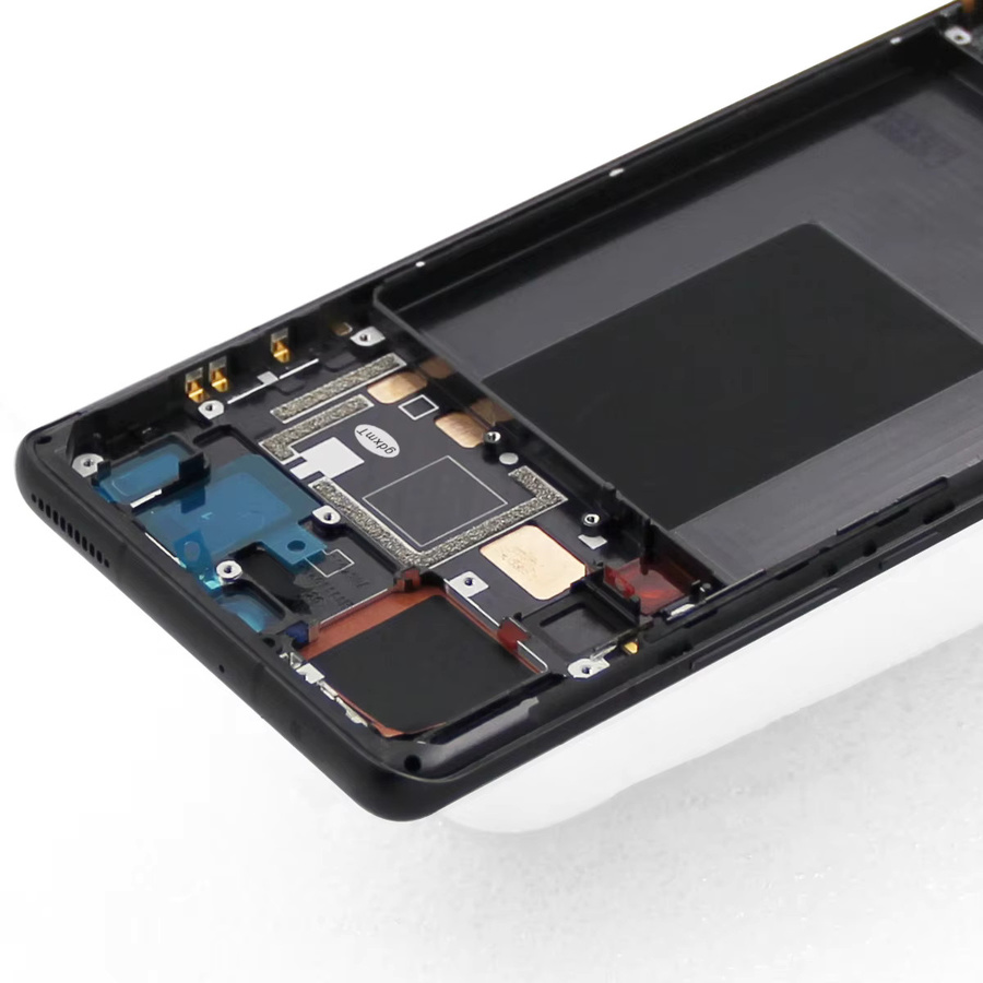 Xiaomi Mi12 Pro Ersatzdisplay mit Rahmen und Touch Panel Digitizer-Baugruppe in Schwarz für 6,73 Zoll AMOLED-Displays - Bild 4