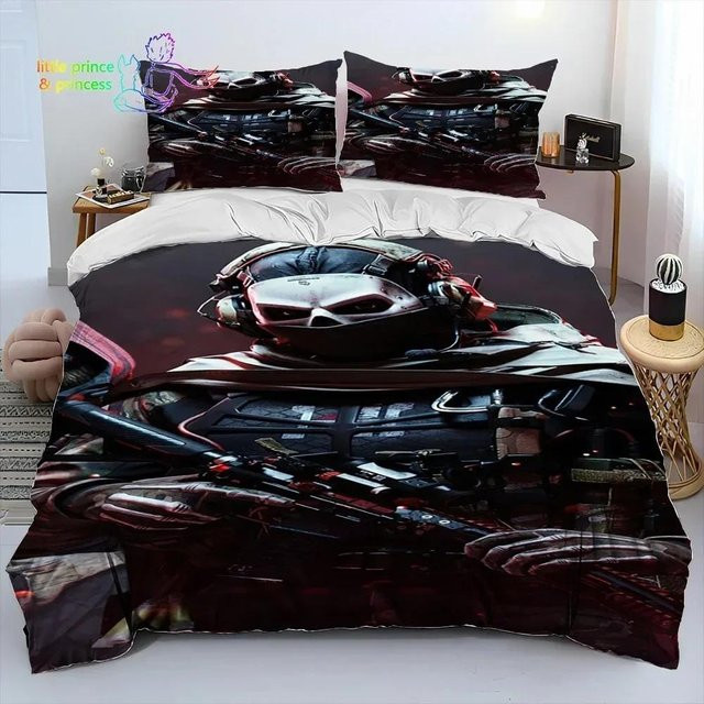 Call of Duty Bettwäsche-Set von Binchi Outdoor Product in Schwarz, Material Mikrofaser, B/H: 240 x 220 cm - Bild 1