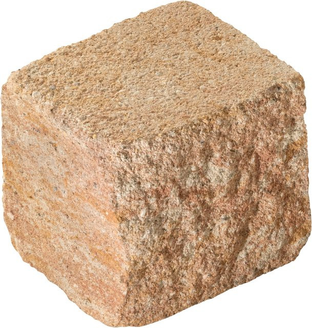 Diephaus Mauerstein Siola-Mini aus Beton in Sandstein und Beige, B/T/H: 15 x 16,5 x 15 cm - Bild 1