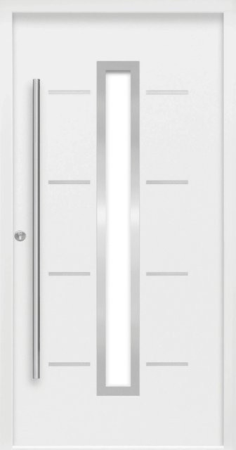 Haustür Thermospace Milano Prime in Weiß mit Glaseinsatz, Anschlag Links, B: 100 cm, H: 210 cm - Bild 1