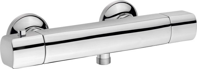 baliv Thermostat-Duscharmatur DU-5050 mit Einhebelmischer und Safety-Stop in Chrom - Bild 1