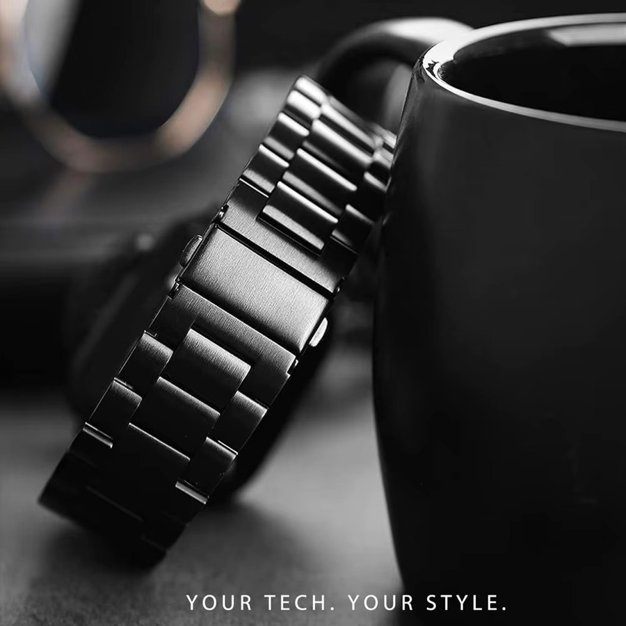 VATMENS Uhrenarmband Edelstahl, Apple Watch Ultra 49mm 44mm 45mm 41mm - Bild 3