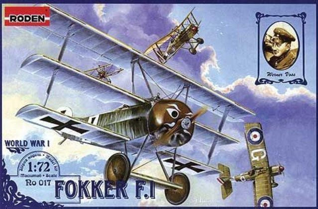 Roden Fokker F.I, Fahrzeug, Bunt / Mehrfarbig - Bild 1