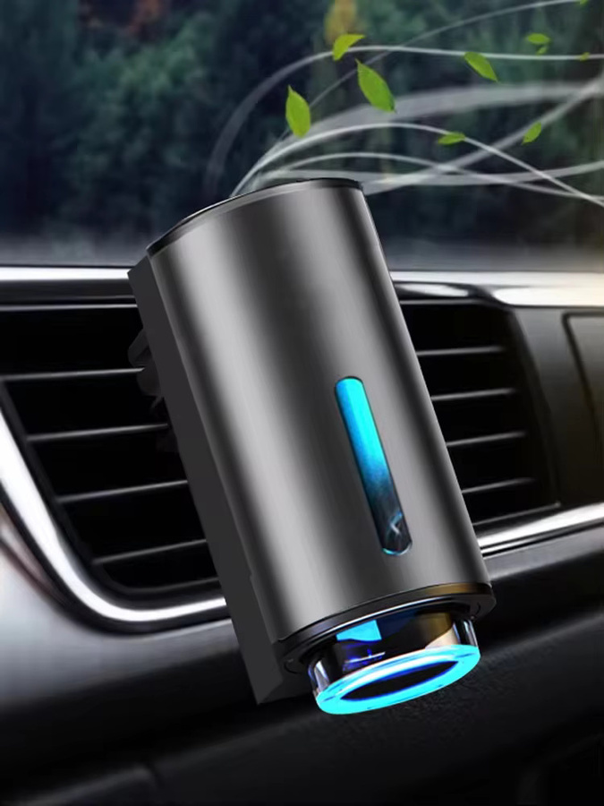XMSJ Smart Car Aromatherapie Diffusor Duft Auto Lufterfrischer mit drei Auslässen für ätherische Öle und verstellbarem Luftbefeuchter - Bild 7