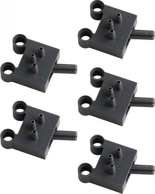 Stemedu MOC Ziegel 47223 Pneumatischer Schalter Power Set in Grau für technische DIY Auto Bausteine Spielzeug - Bild 1