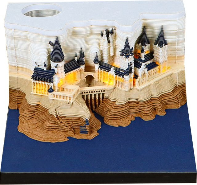 Omoshiroi Magic Castle 3D-Notizblock 2026 mit Weekly-Layout in Multicolour - Bild 1