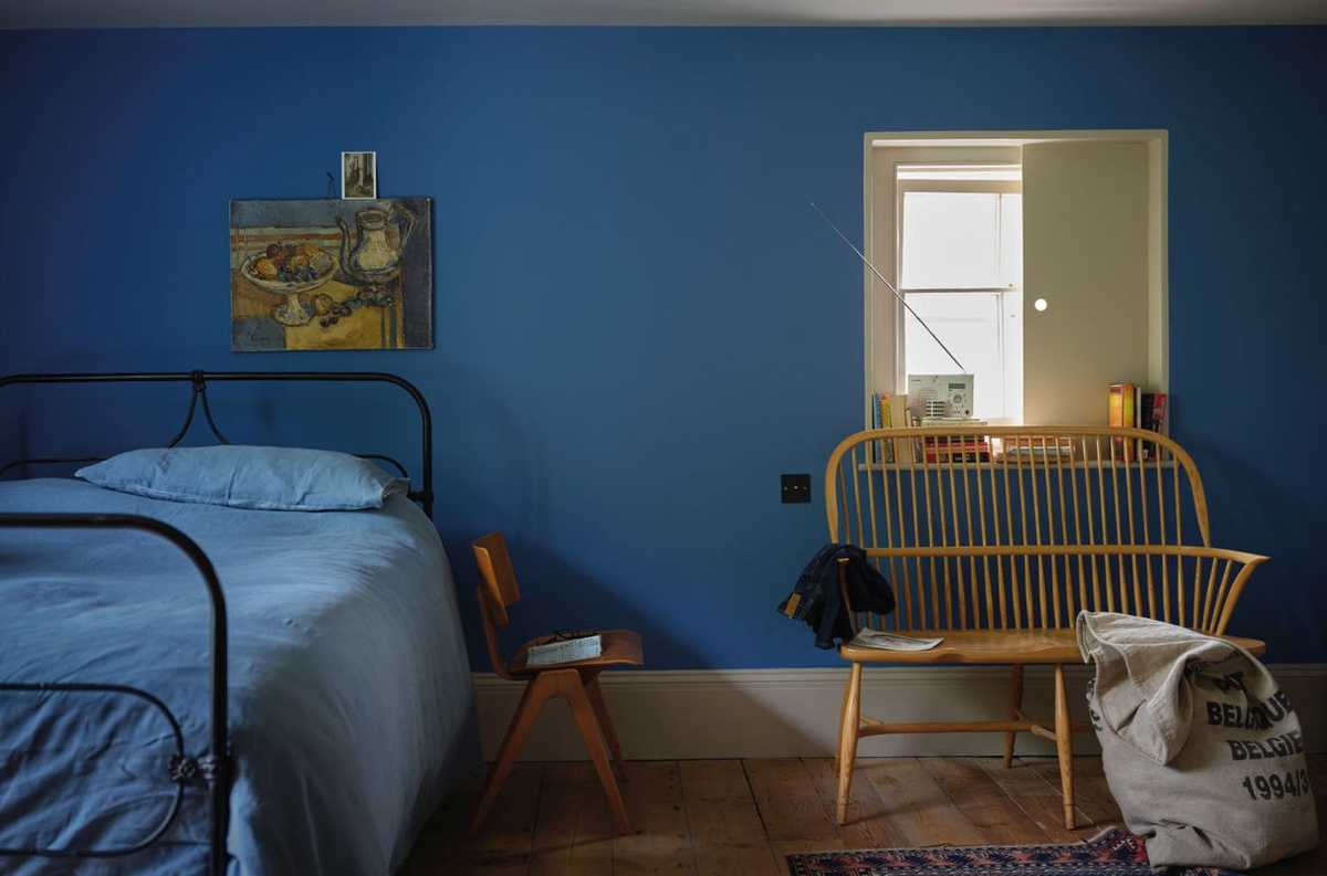 Farrow & Ball Modern Emulsion Wandfarbe Archiv Colour Ultra Marine Blue W29, 5 l - Bild 2