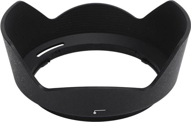 Koogeelife HB-53 Gegenlichtblende aus Kunststoff in Schwarz für AF-S 24-120mm F4G ED VR inklusive 77mm Objektivdeckel - Bild 1