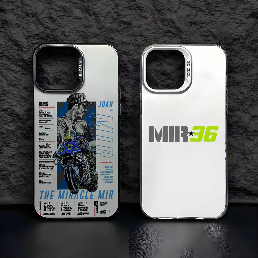 J-Joan M-Mir 36 Handyhülle für iPhone 17 16 15 14 13 12 11 Pro Max in Mehrfarbig mit mattem Laser-Effekt und Aurora-Design - Bild 2
