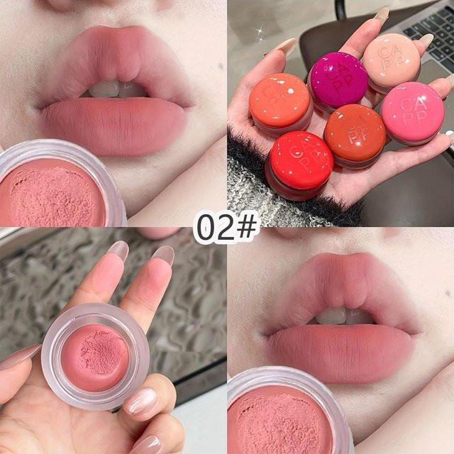 OTRESS Lip Mud Lippenstift, Nude Pink, Matt, Creme - Bild 1