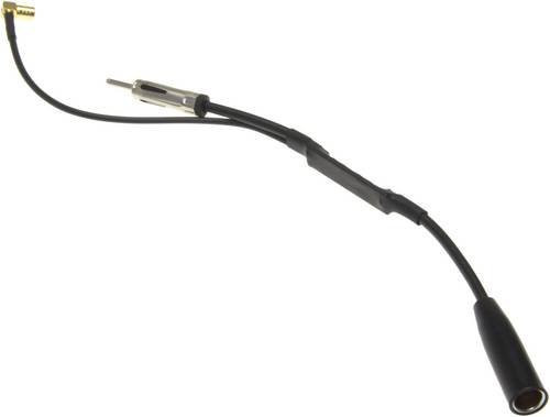 Adapter Universe DAB/UKW-Splitter DIN 150 Ohm mit SMB-Stecker für Auto-Antennen in Schwarz - Bild 1