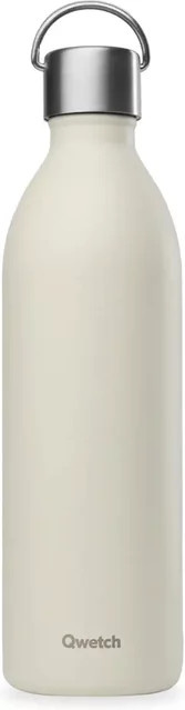Isotherme Flasche Qwetch Active in Beige, 0,36 l - Bild 1