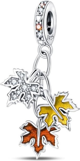 Charms 925 Silber, Perle, Zirkonia, Damen - Bild 1