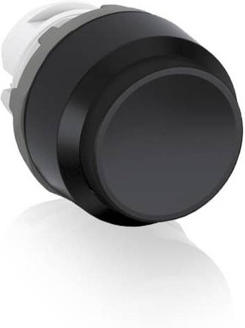 ABB MP3-10B Drucktaster-Frontelement in Schwarz mit IP66 Schutzart, Breite: 28 mm, Höhe: 11,5 mm - Bild 1