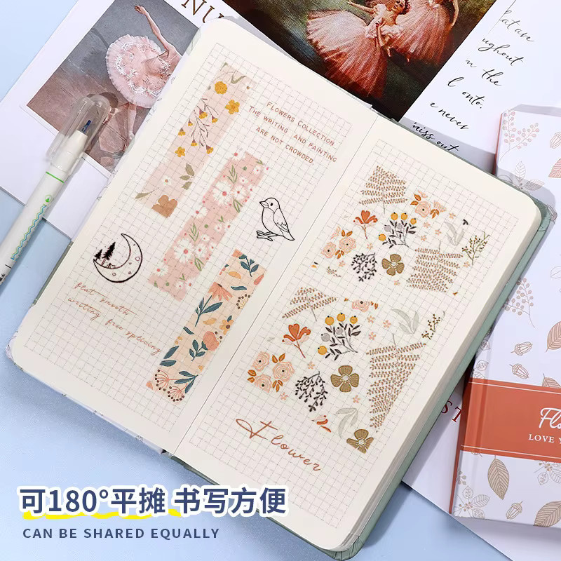 Hochwertiges H5 Wochenhandbuch und Planer mit Rasterbuch-Design in Multicolour - Bild 2