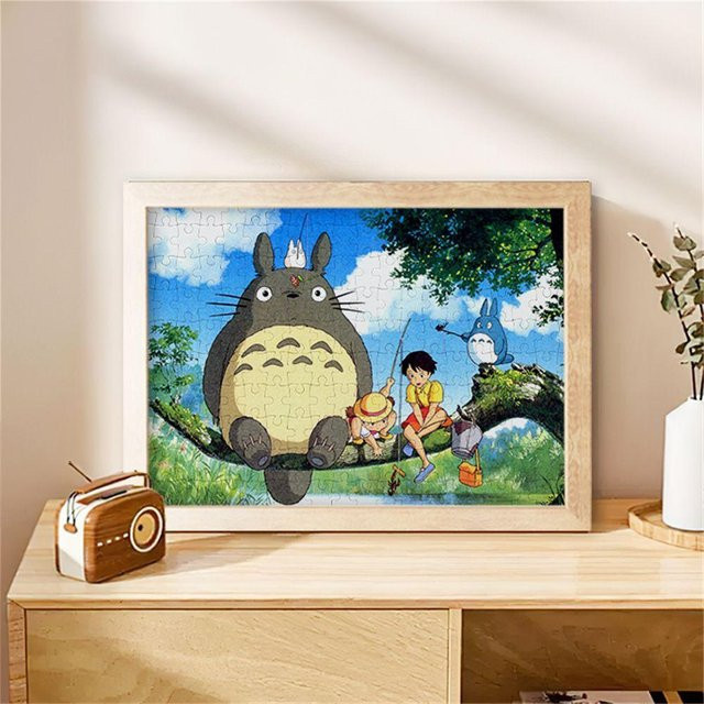 Studio Ghibli Totoro Holzpuzzle, 70-teiliges Set - Bild 1