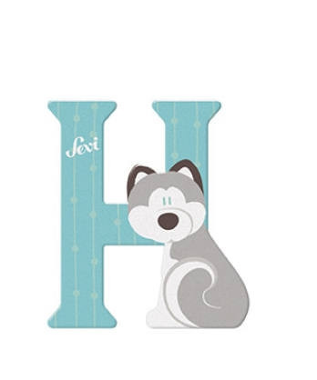 Sevi Holzbuchstabe H Husky - Bild 1