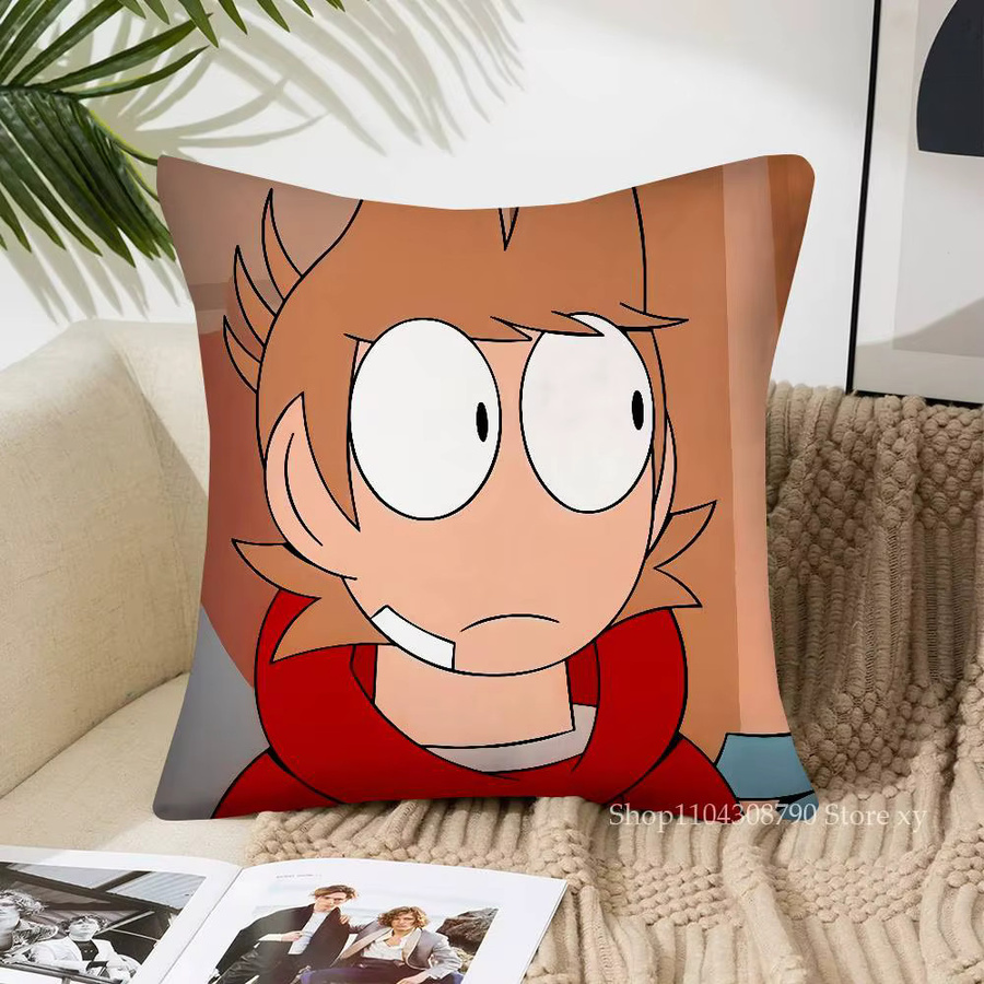 52TOYS Eddsworld Tord Kissenbezug, quadratisches Design in Multicolour, B/T/H: 40 x 40 x 40 cm - Bild 4